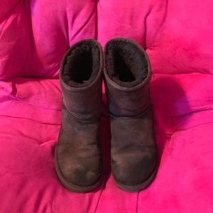 Chocolate Ugg boots
